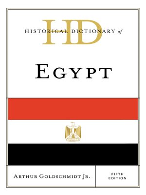 cover image of Historical Dictionary of Egypt